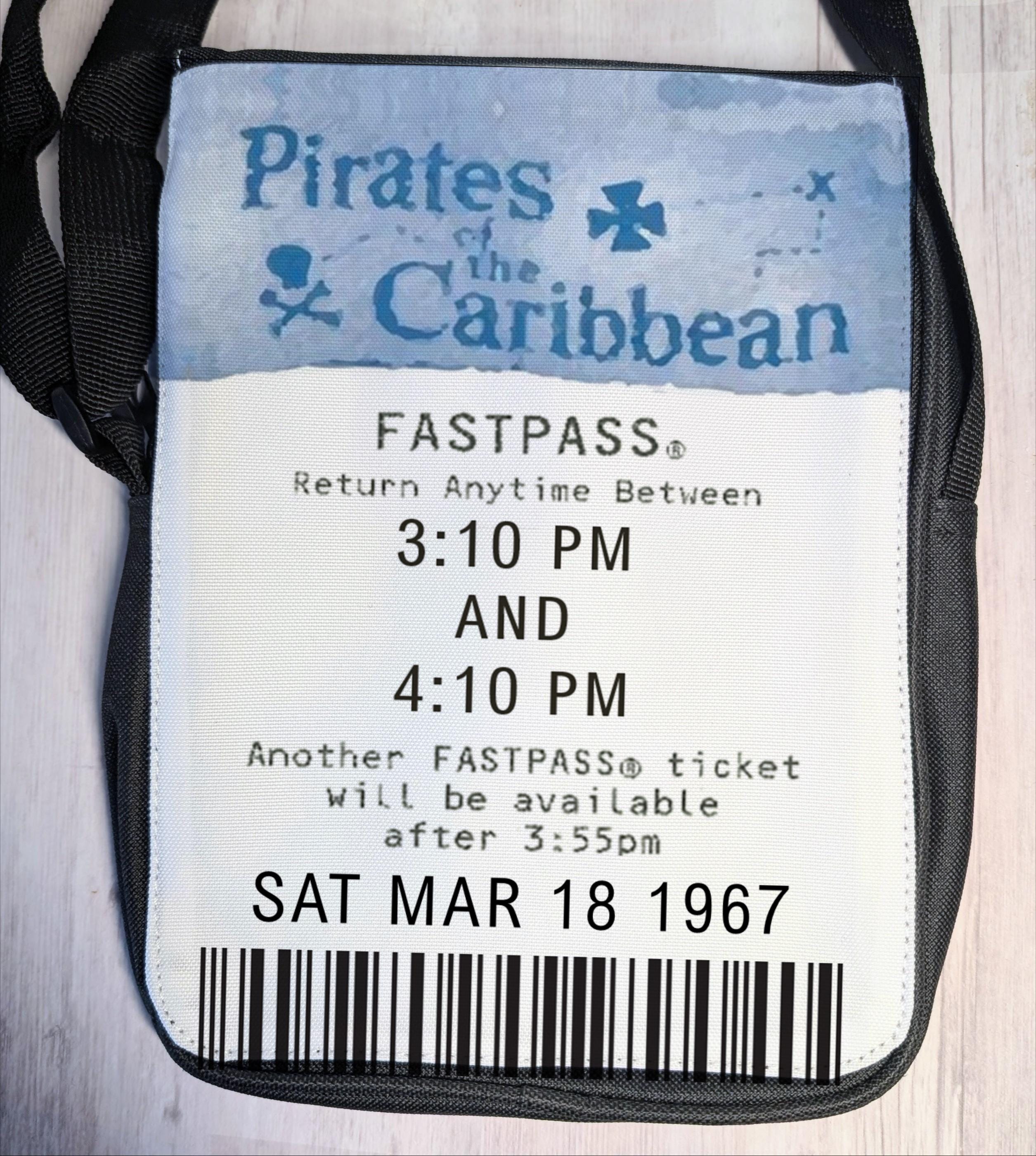 Pirates of the Caribbean FastPass Crossbody Purse