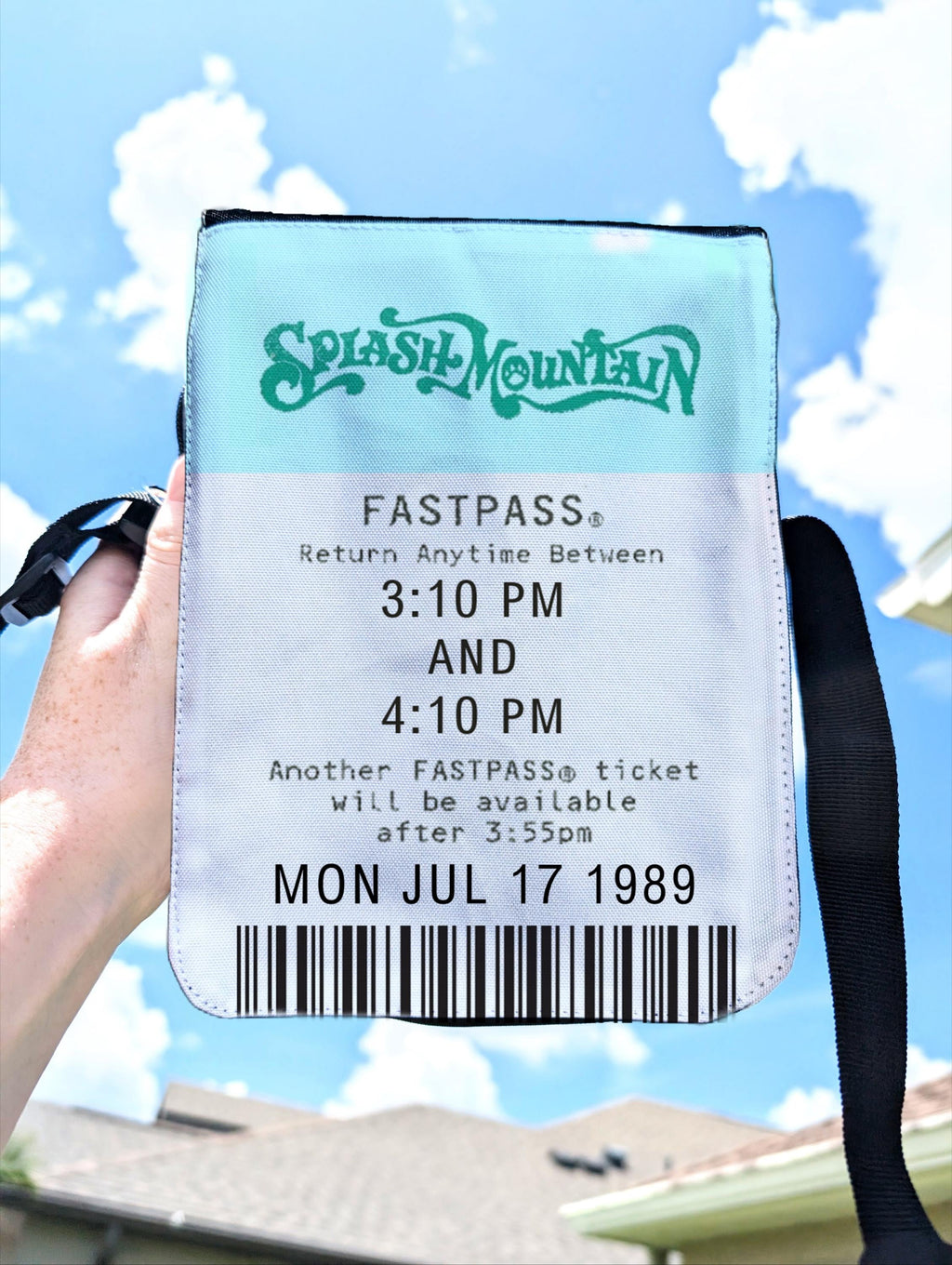 Splash Mountain FastPass Crossbody Purse
