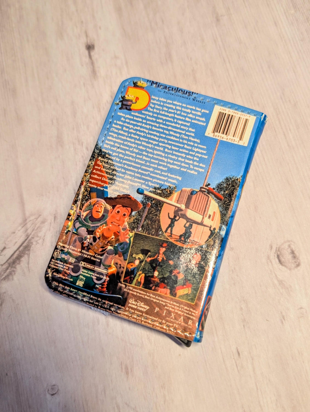 Toy Story VHS Card Holder RFID Blocking Wallet