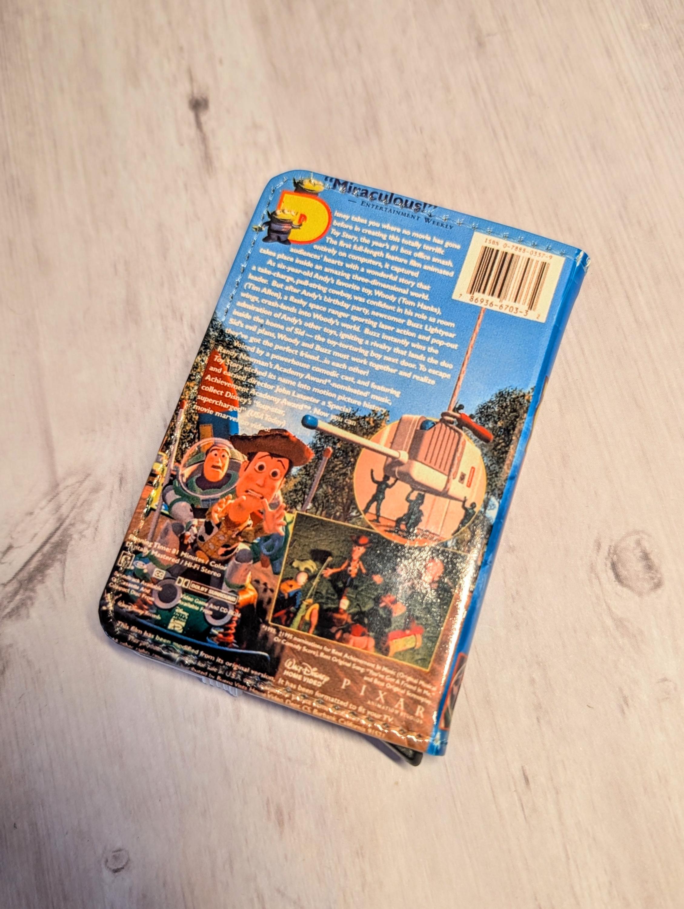 Toy Story VHS Card Holder RFID Blocking Wallet