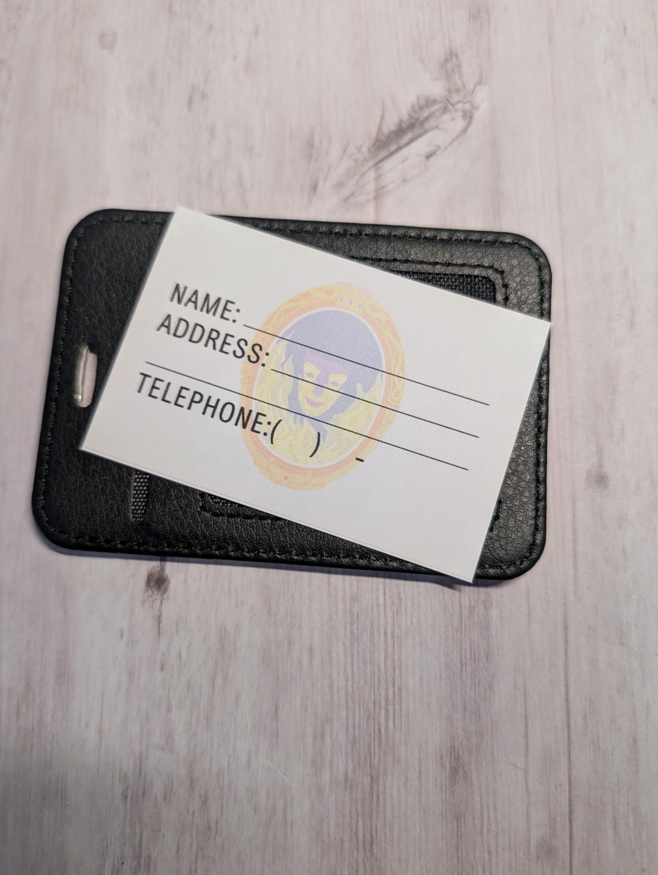 Villains Show FastPass Luggage Tag