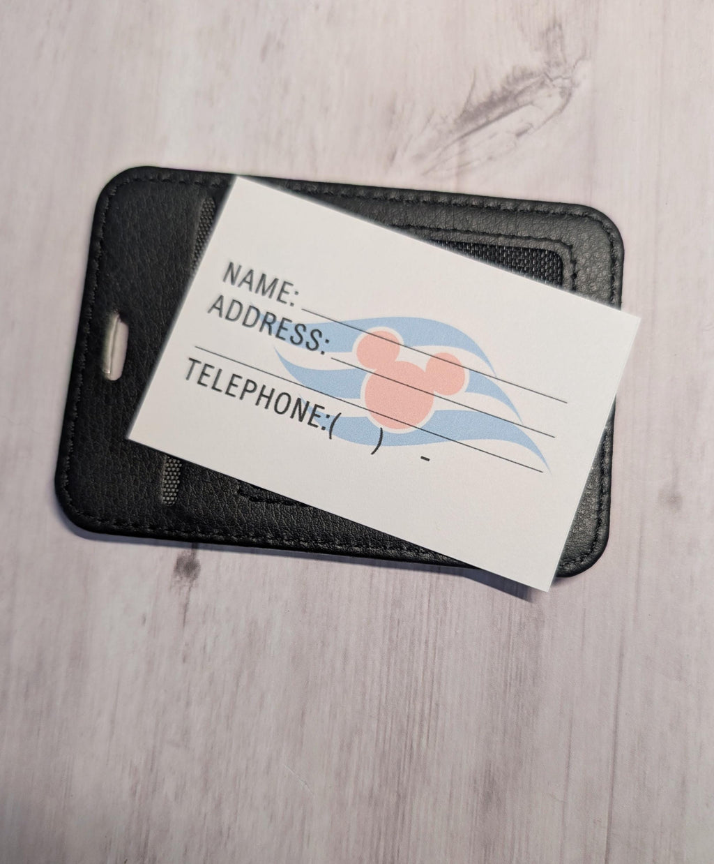 Disney Cruise Magic Trip Announcement Ticket Luggage Tag