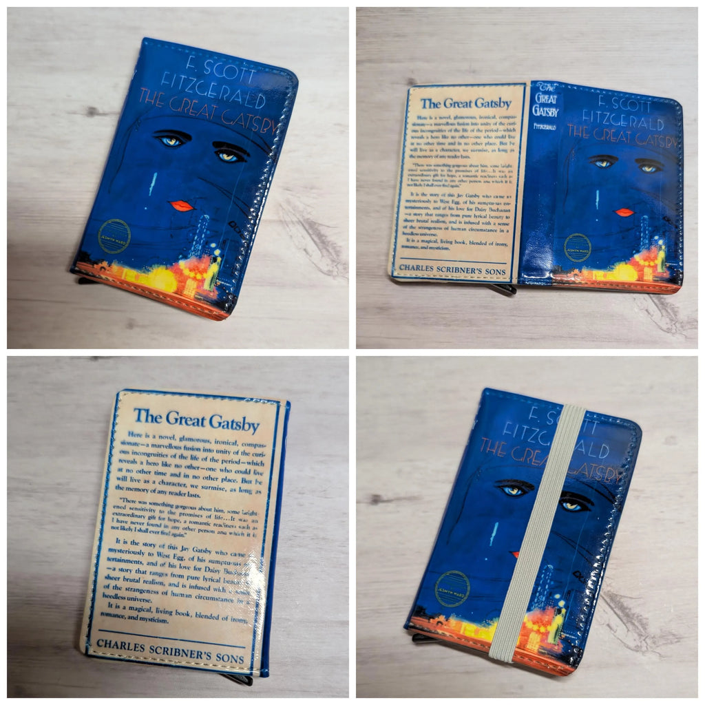 Young Adult Custom Favorite Book or Novel Card Holder RFID Blocking Wallet