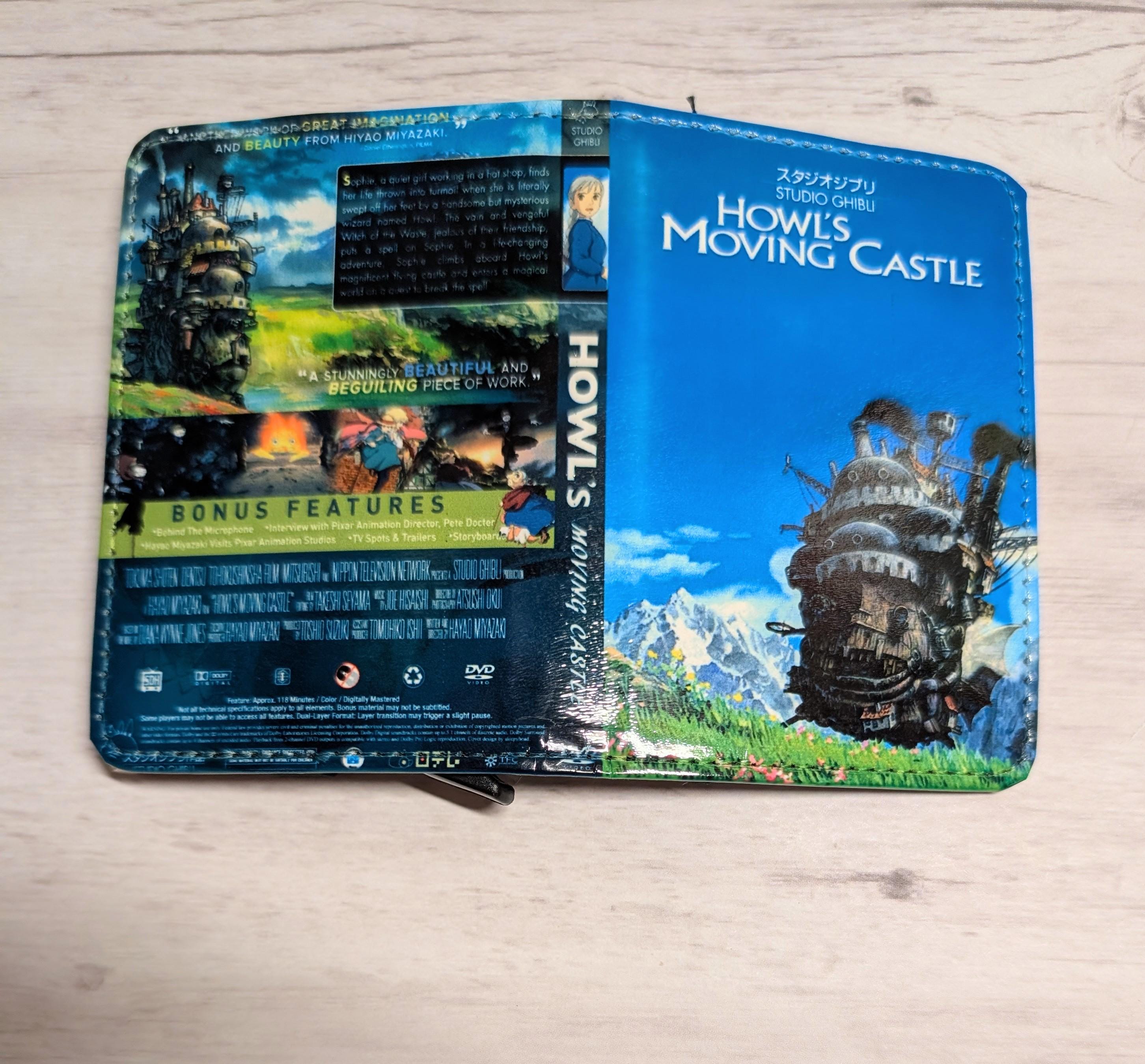 Custom Studio Ghibli Favorite Movie VHS or DVD Card Holder RFID Blocking Wallet