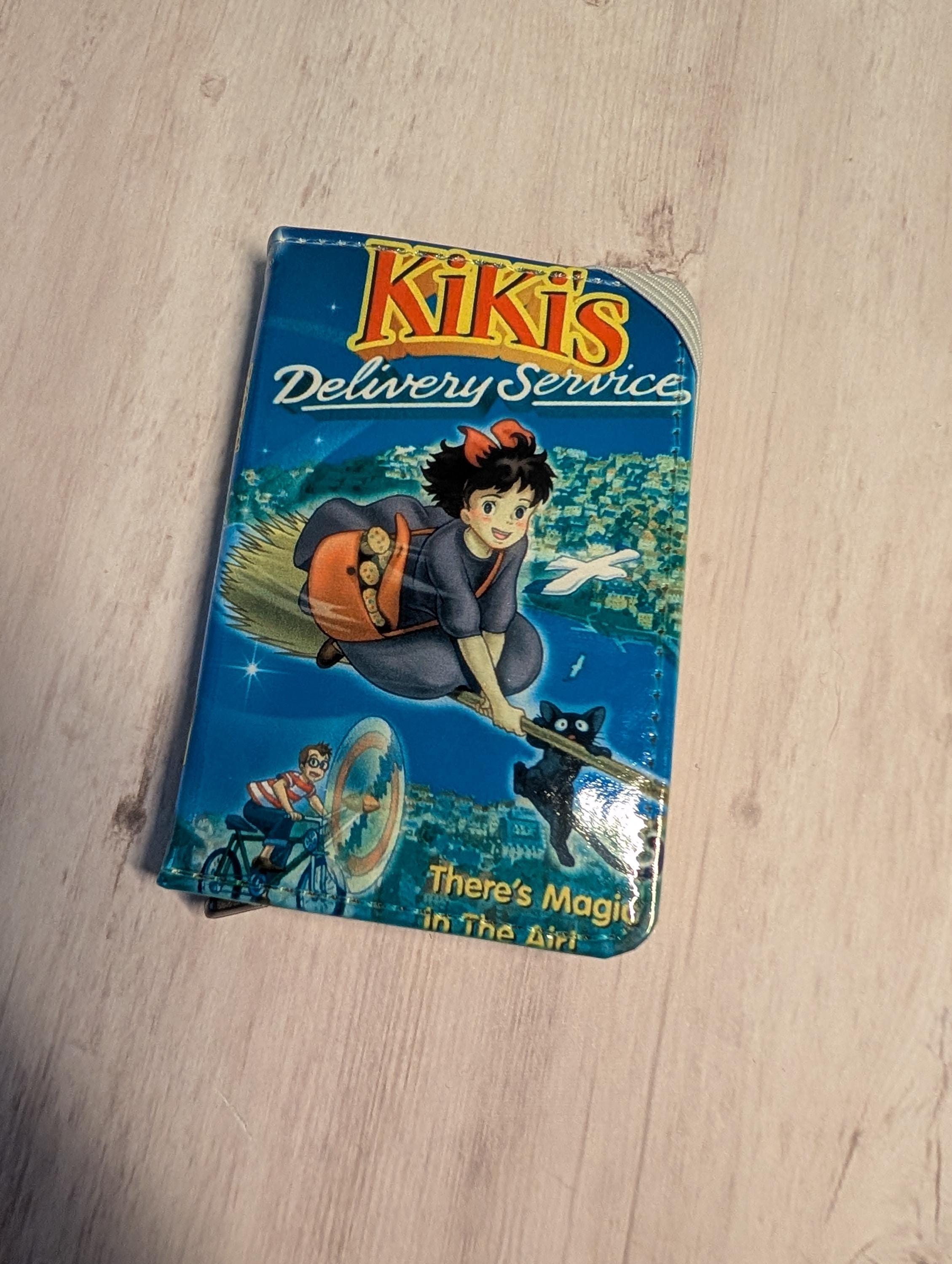 Custom Studio Ghibli Favorite Movie VHS or DVD Card Holder RFID Blocking Wallet