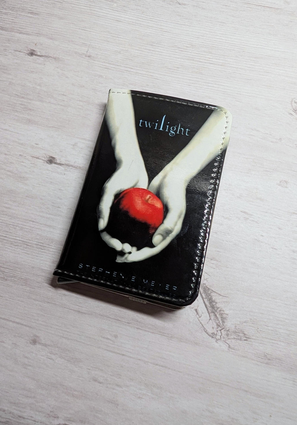 Twilight Saga Stephanie Meyer Custom Favorite Book or Novel Card Holder RFID Blocking Wallet