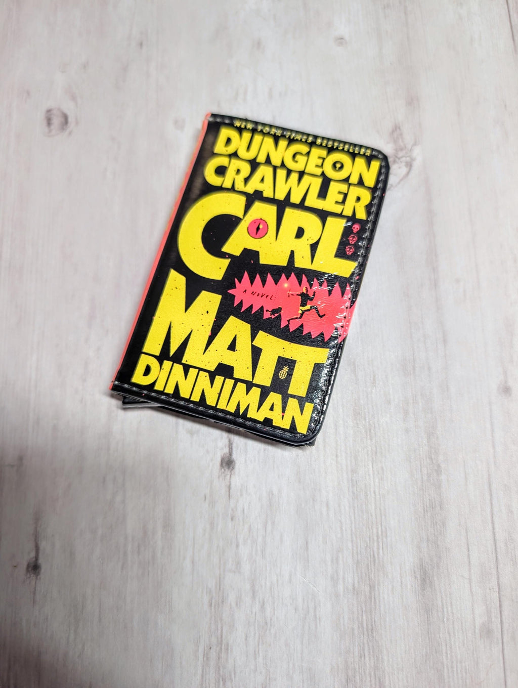 Dungeon Crawler Carl Matt Dinniman Favorite Book or Novel Card Holder RFID Blocking Wallet