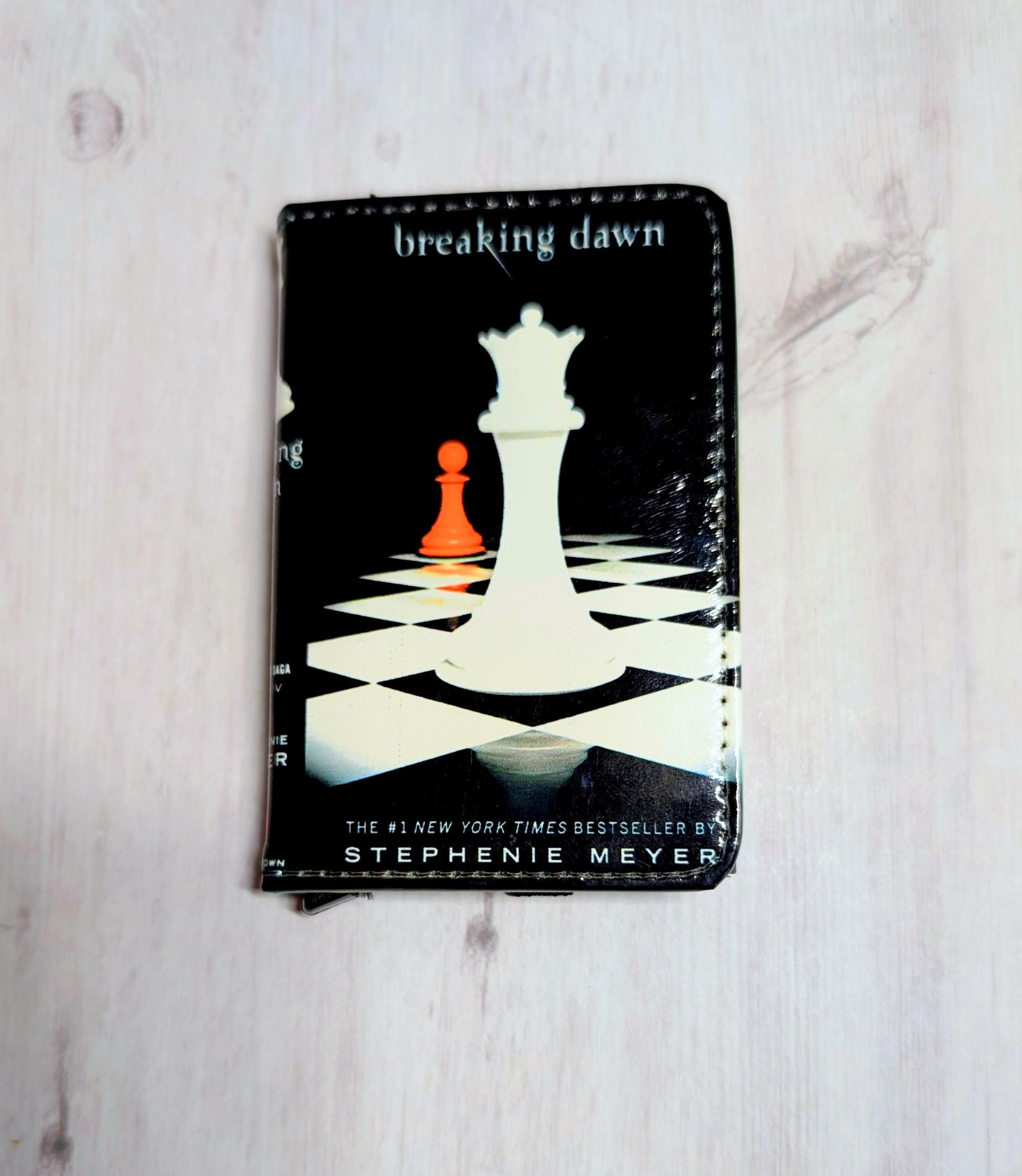 Twilight Saga Stephanie Meyer Custom Favorite Book or Novel Card Holder RFID Blocking Wallet
