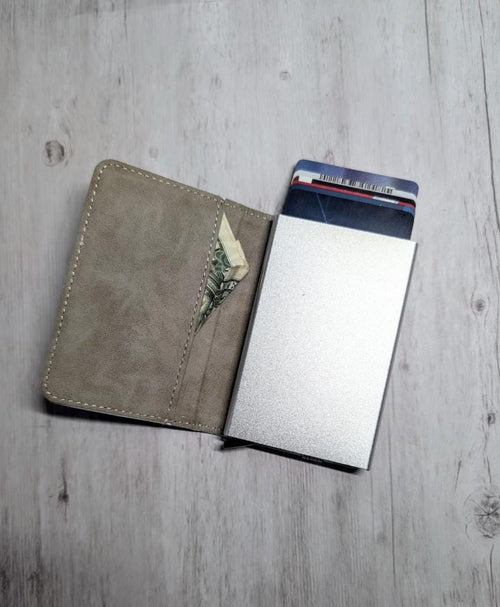 Custom Graduation or Favorite Team College RFID blocking cardholder Wallet for Doctors or Graduates