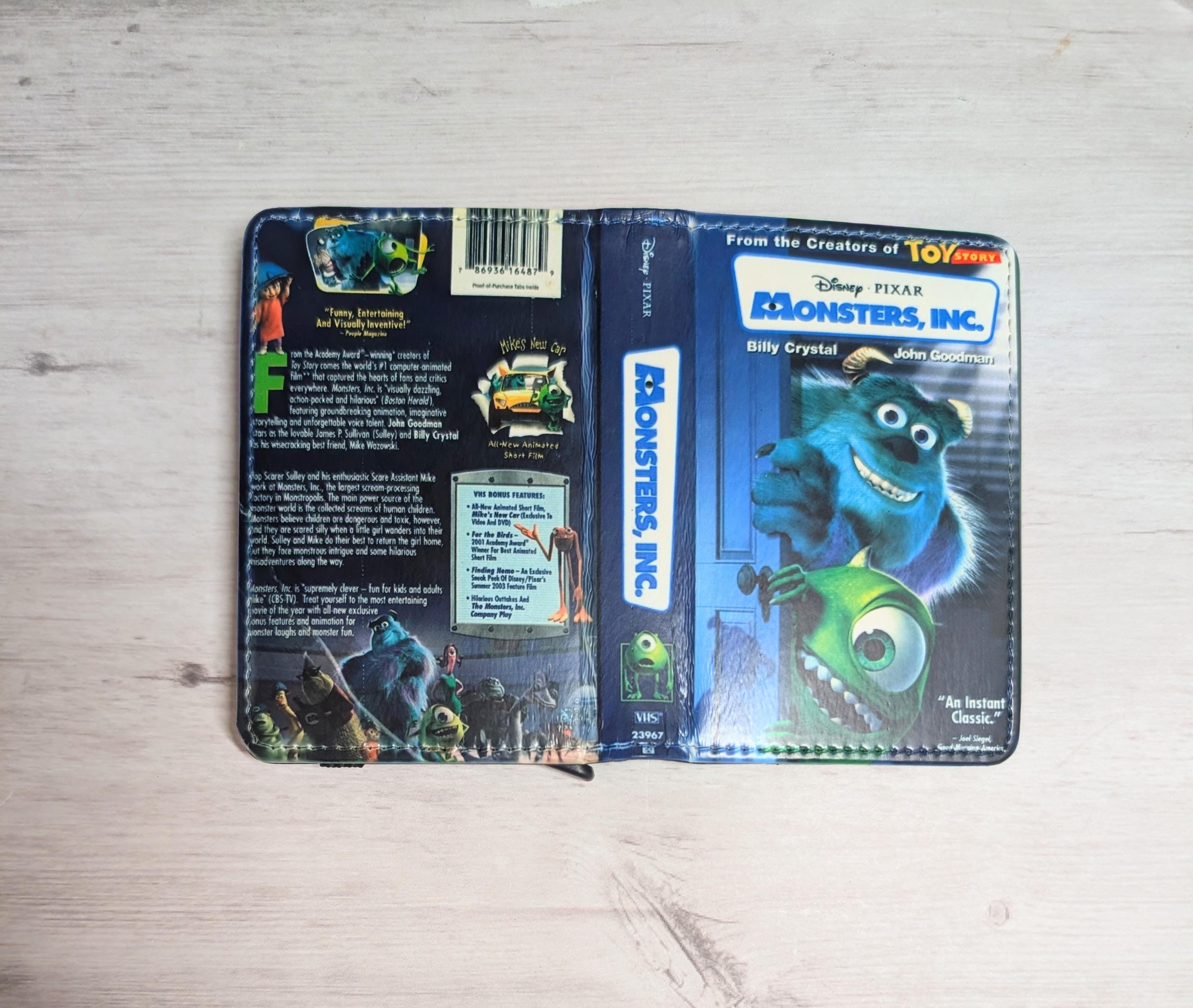 Monsters Inc VHS Card Holder RFID Blocking Wallet