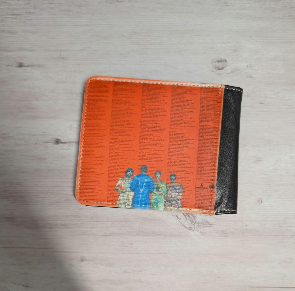 Custom Favorite Music Album or Vinyl Card Holder RFID Blocking Wallet