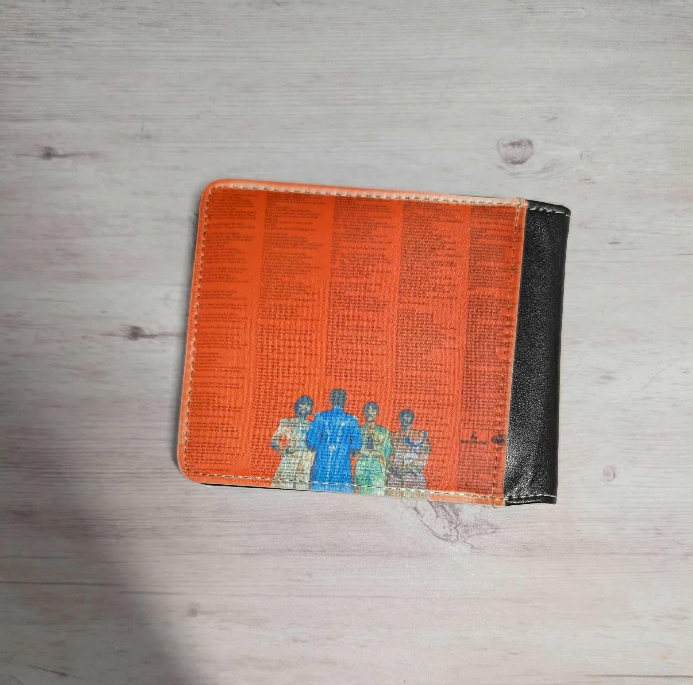 Custom Favorite Music Album or Vinyl Card Holder RFID Blocking Wallet