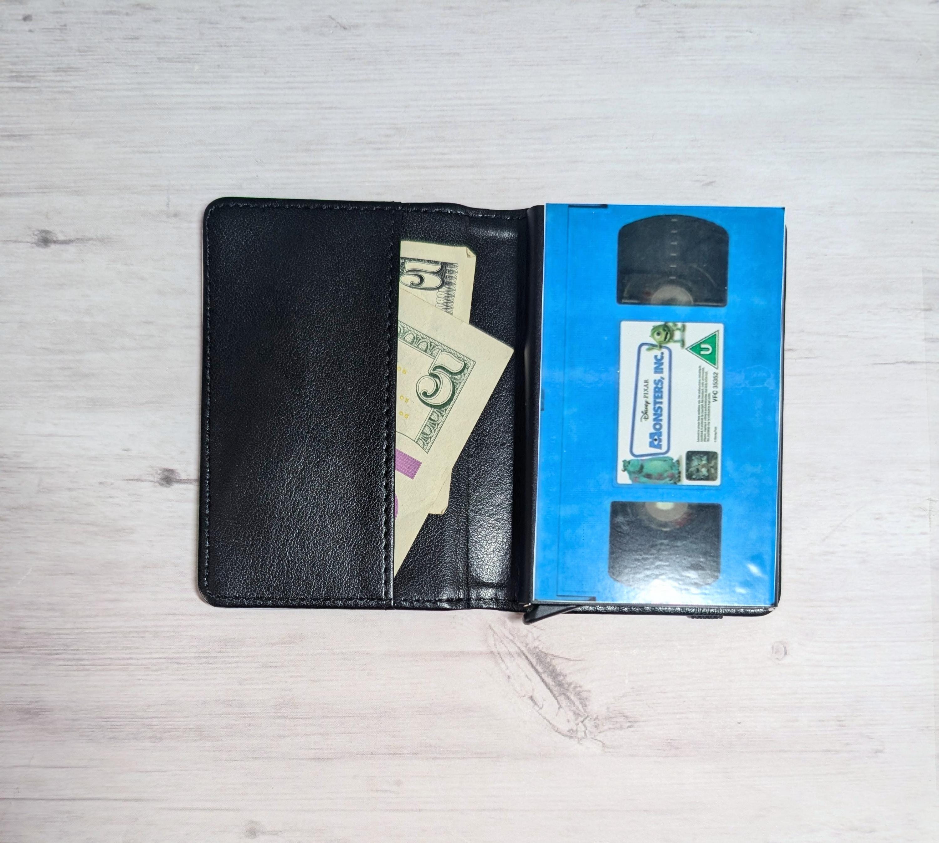 Monsters Inc VHS Card Holder RFID Blocking Wallet