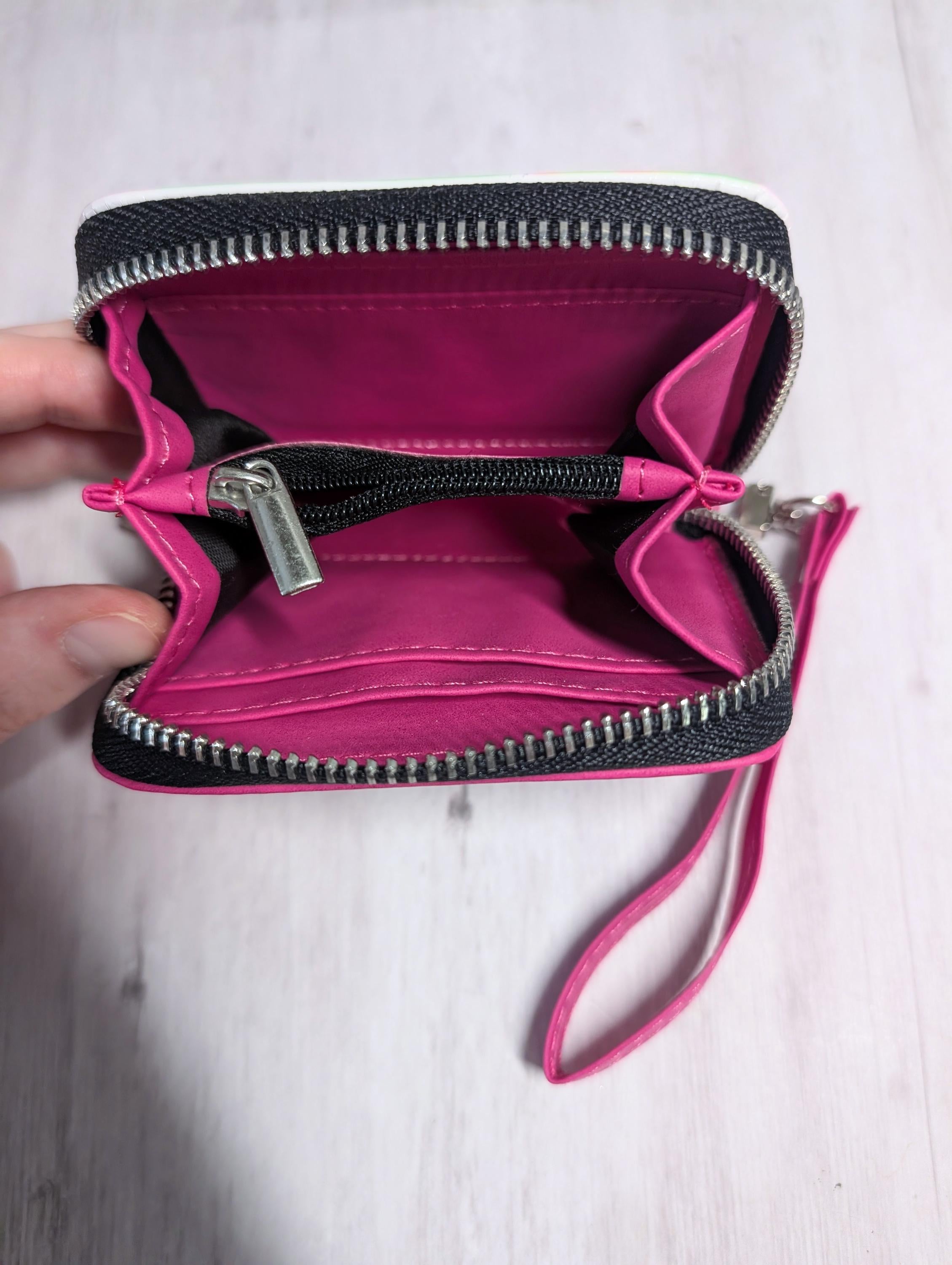Favorite Doll Box Illusion Custom Zipper Wallet
