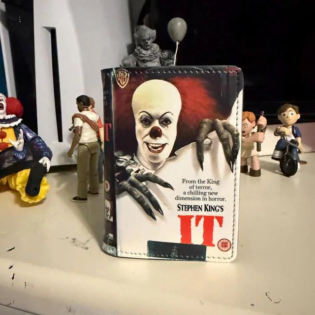 Custom Favorite Horror Movie VHS or DVD Card Holder RFID Blocking Wallet