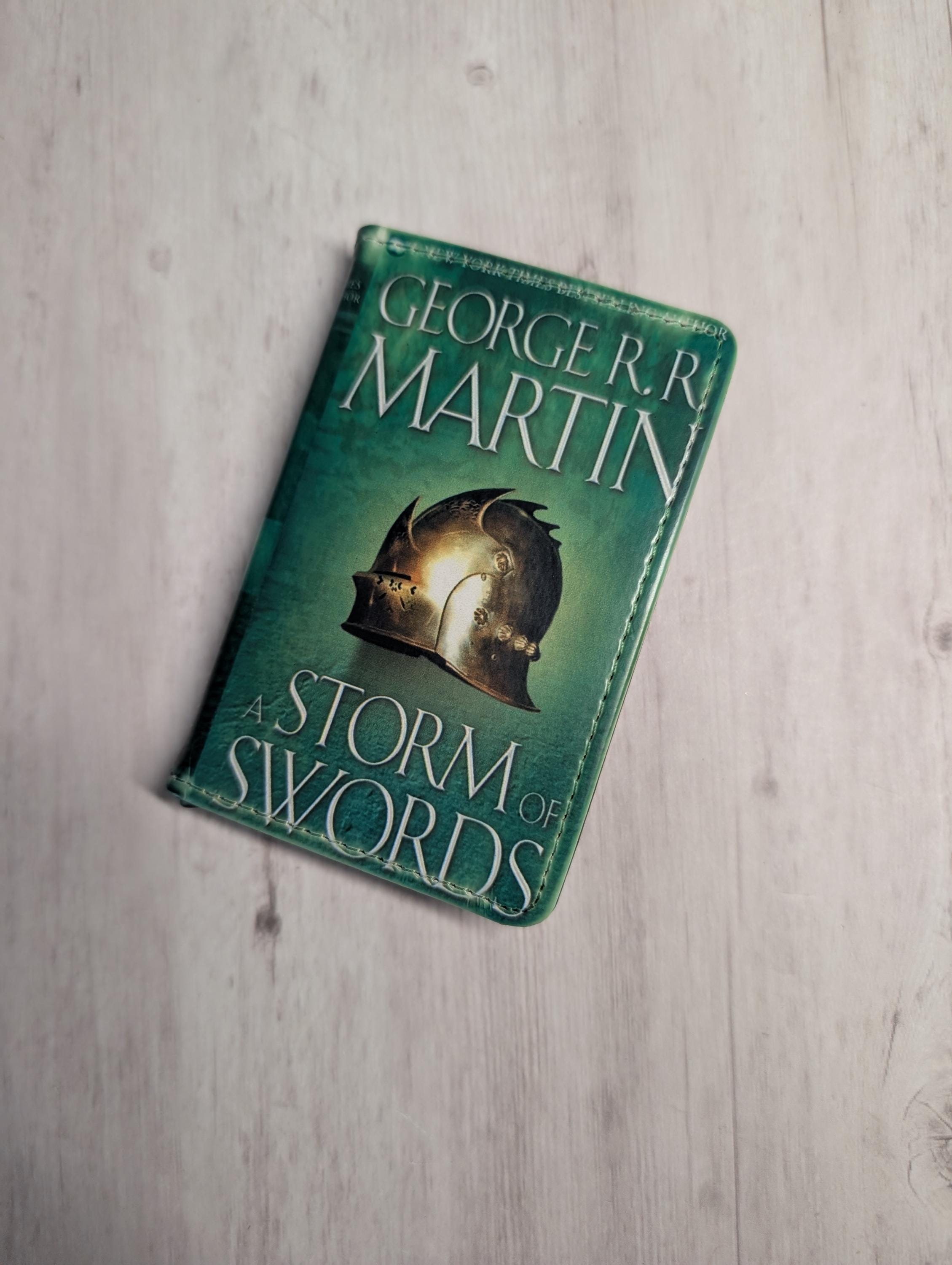 Fantasy Book Custom Favorite Book or Novel or Movie Card Holder RFID Blocking Wallet