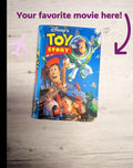 Custom Favorite Movie VHS or DVD Passport Cover Holder