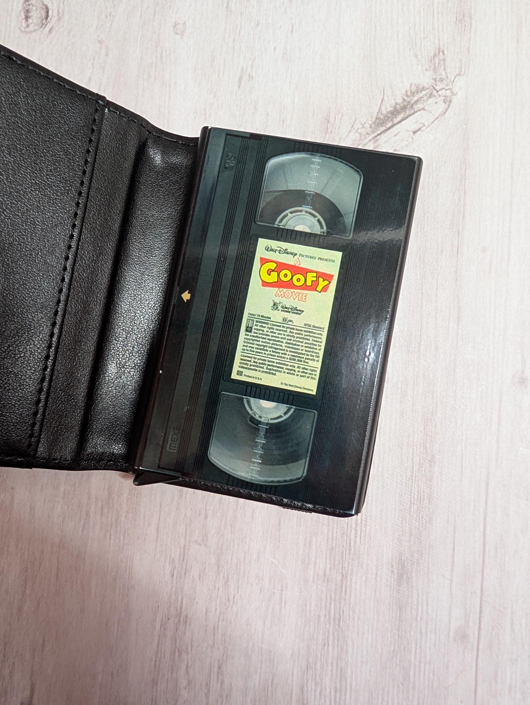 Goofy Movie VHS DVD Custom Card Holder RFID Blocking Wallet