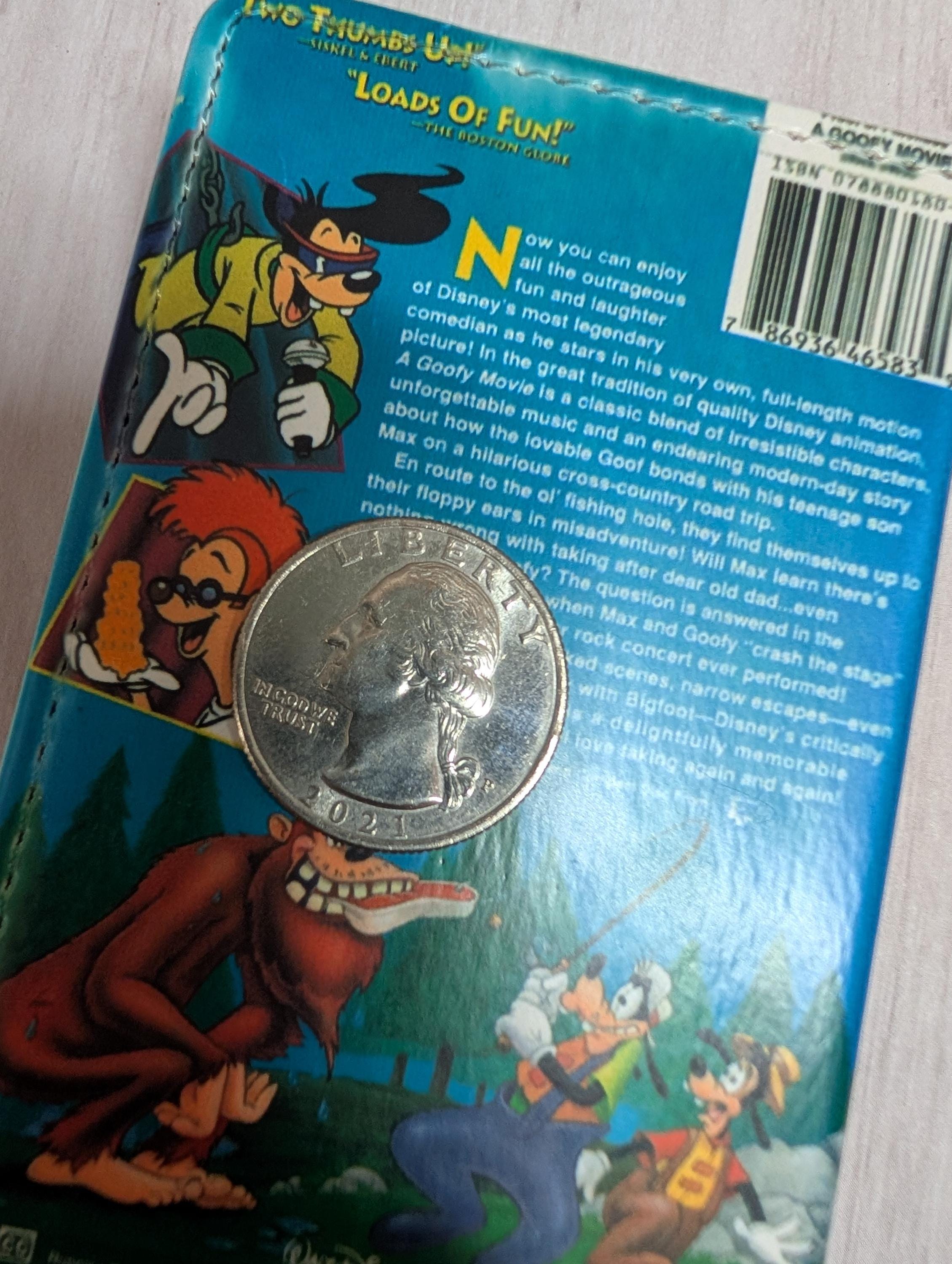Goofy Movie VHS DVD Custom Card Holder RFID Blocking Wallet
