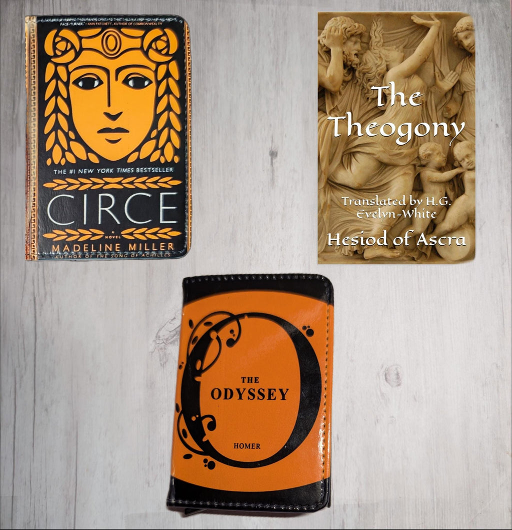 Classic Ancient Greek Literature Mythology Favorite Book or Novel Custom Card Holder RFID Blocking Wallet