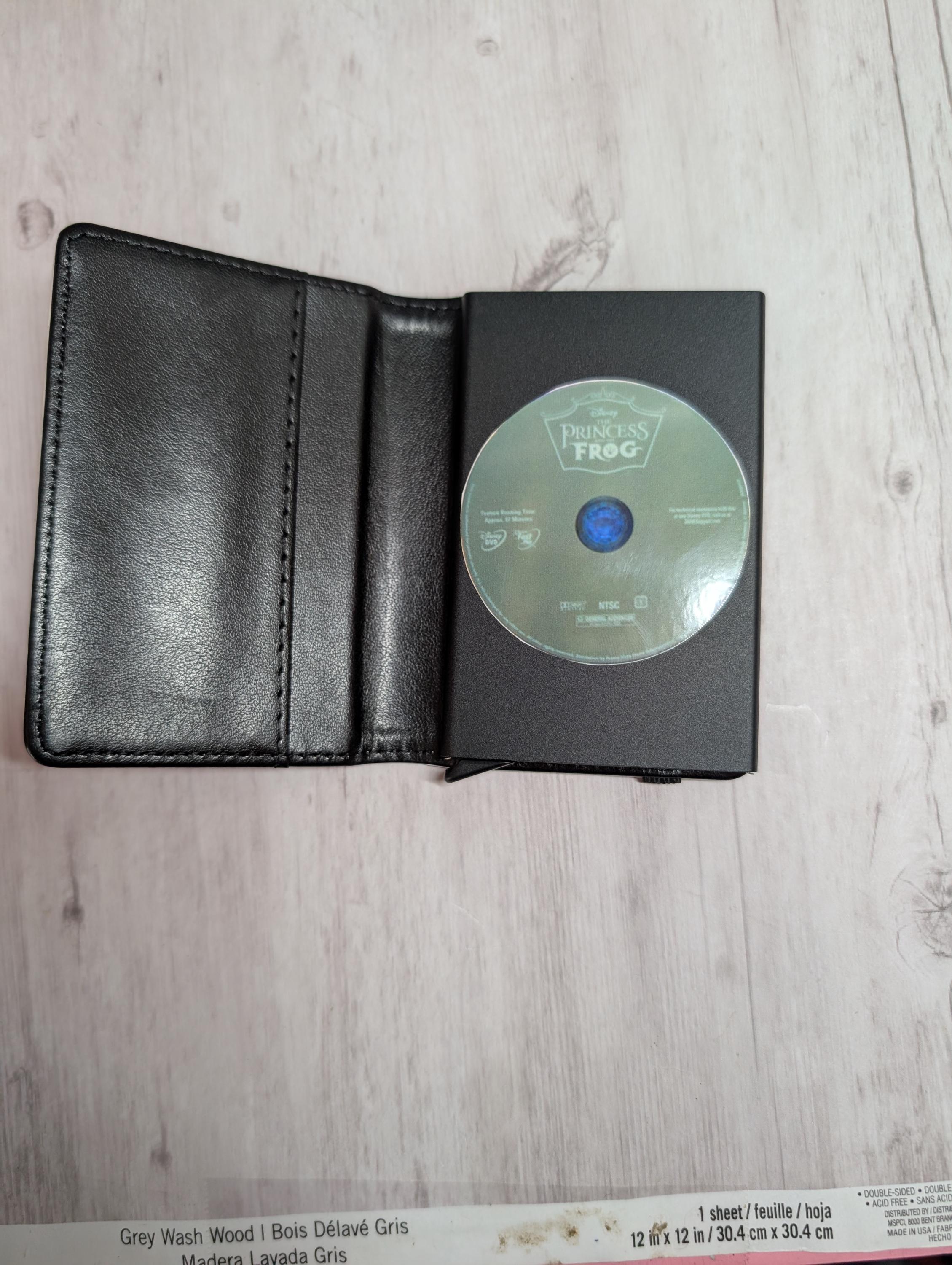 Princess and the Frog VHS DVD Custom Card Holder RFID Blocking Wallet