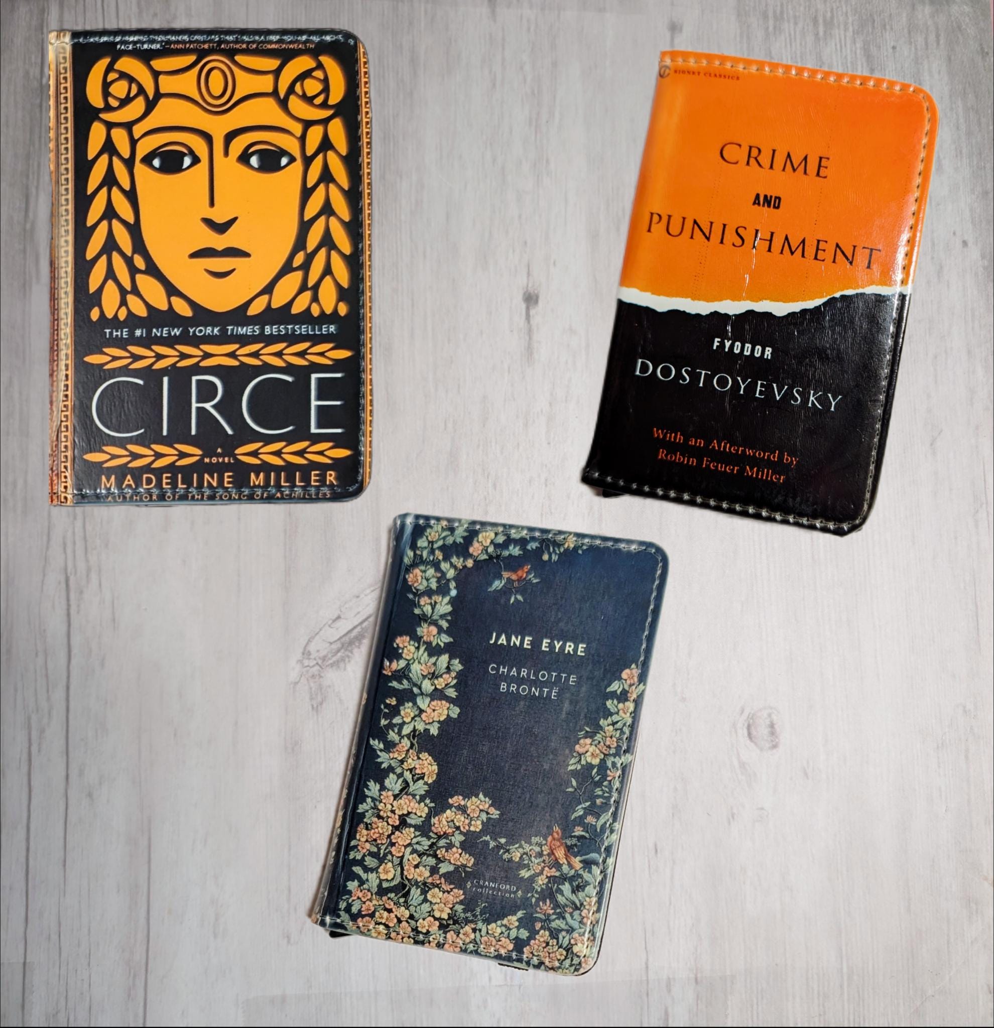 Classic Literature  Favorite Book or Novel Custom Card Holder RFID Blocking Wallet