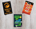 Sci Fi Book Custom Favorite Book or Novel or Movie Card Holder RFID Blocking Wallet