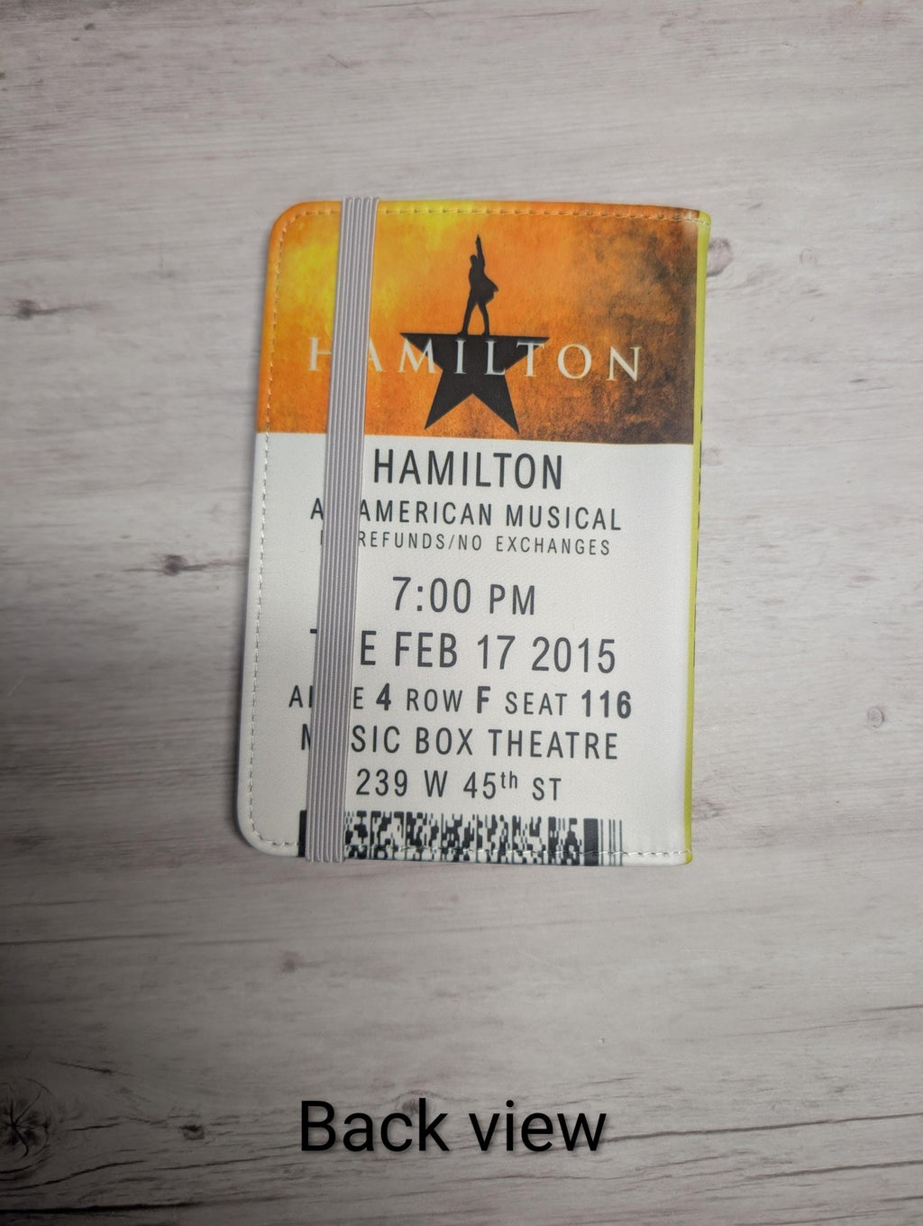 Custom Favorite Broadway Musical Theatre Passport Cover Holder