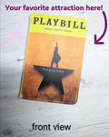 Custom Favorite Broadway Musical Theatre Passport Cover Holder