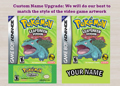 Custom Favorite Video Game Luggage Tag
