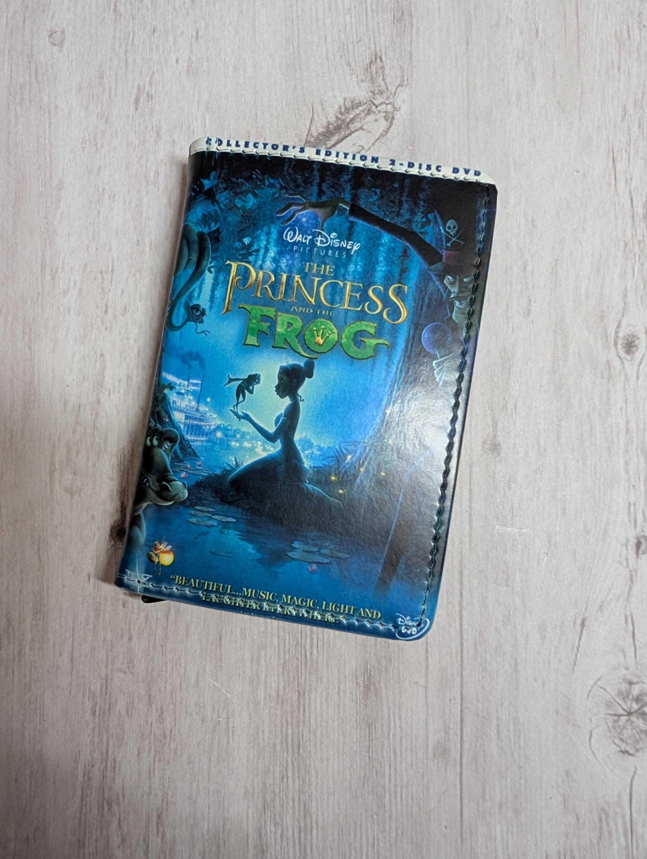 Princess and the Frog VHS DVD Custom Card Holder RFID Blocking Wallet