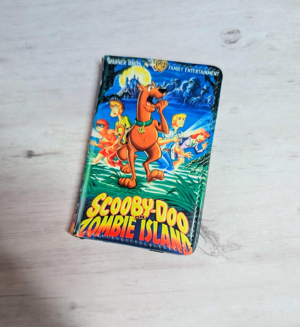 Scooby Doo Movie VHS DVD Custom Card Holder RFID Blocking Wallet